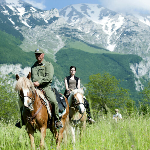 A cavallo sul Morrone