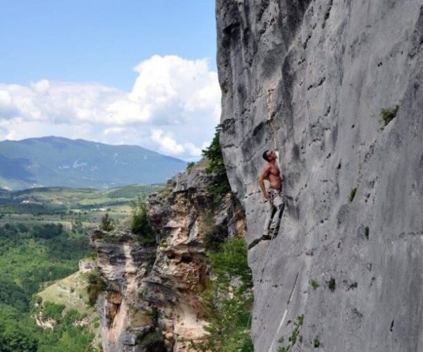 Free Climbing Roccamorice